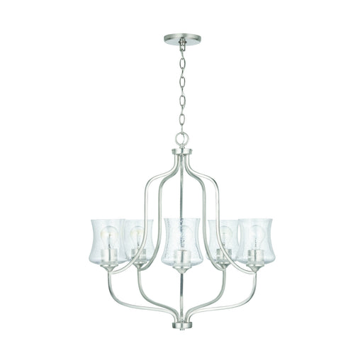 Capital Lighting 439251BN-499 Reeves Five Light Chandelier, Brushed Nickel Main Image.jpg