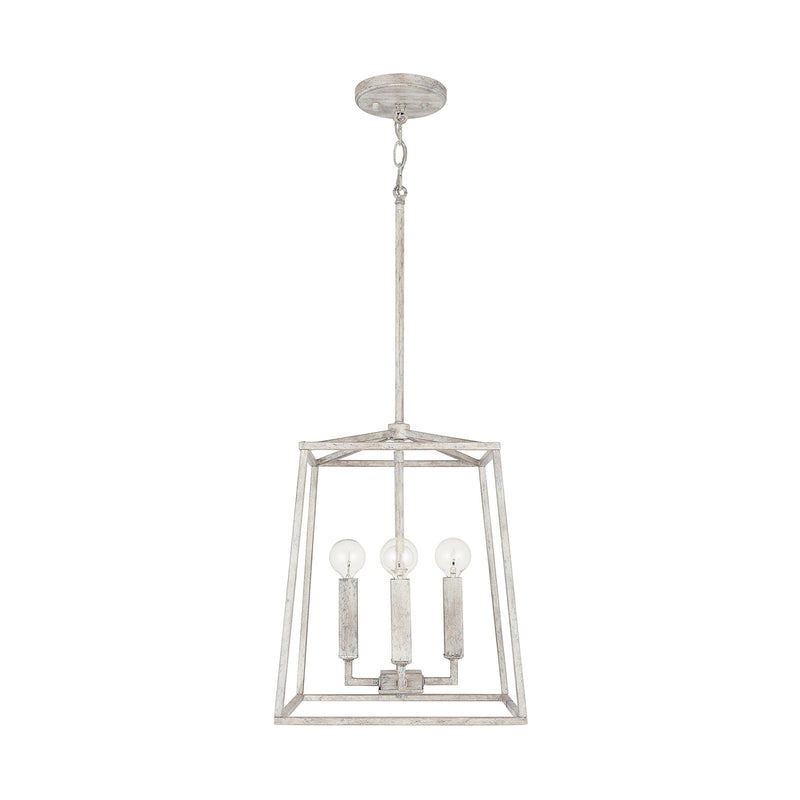 Capital Lighting 537641MS Thea Four Light Foyer Pendant, Mystic Sand Main Image.jpg