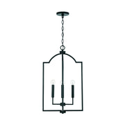 Capital Lighting 539341MB Carter Four Light Foyer Pendant, Matte Black Main Image.jpg
