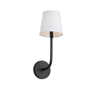 Capital Lighting 619311MB-674 Dawson One Light Wall Sconce, Matte Black Main Image.jpg