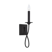 Capital Lighting 637211BI Vincent One Light Wall Sconce, Black Iron Main Image.jpg