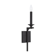 Capital Lighting 637311BI Clint One Light Wall Sconce, Black Iron Main Image.jpg