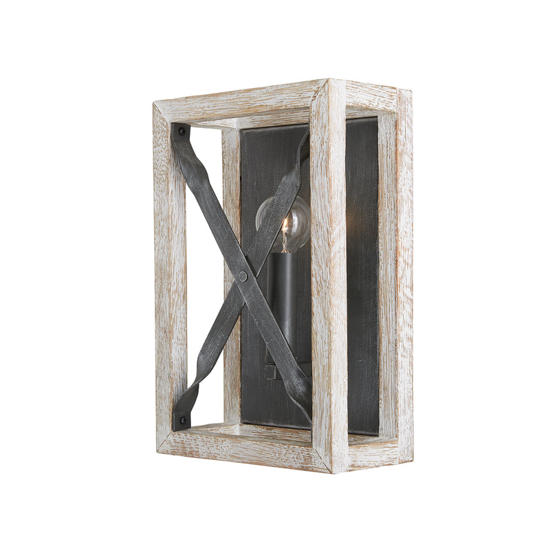 Capital Lighting 640411WN Remi One Light Wall Sconce, Brushed White Wash and Nordic Iron Main Image.jpg