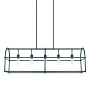 Capital Lighting 825751MB Aubrey Five Light Island Pendant, Matte Black Main Image.jpg