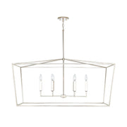 Capital Lighting 837661PN Thea Six Light Island Pendant, Polished Nickel Main Image.jpg