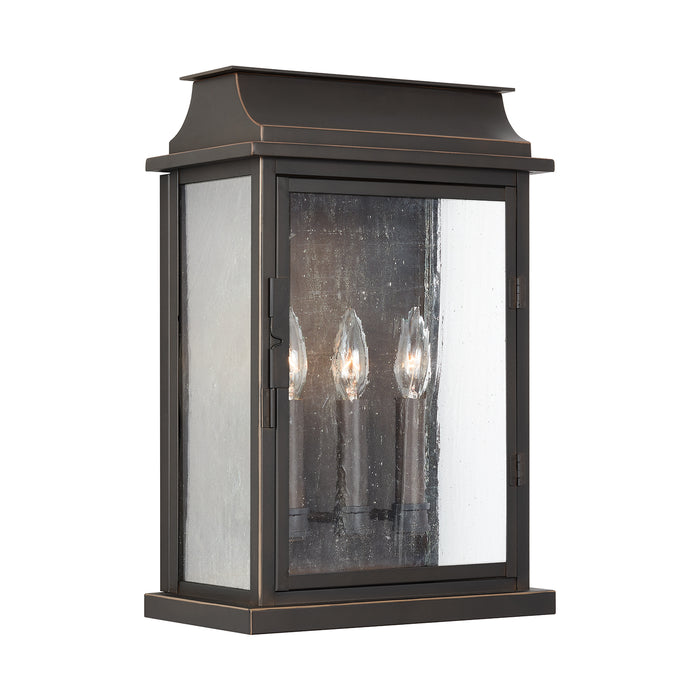 Capital Lighting 936831OZ Bolton Three Light Outdoor Wall Lantern, Oiled Bronze Main Image.jpg