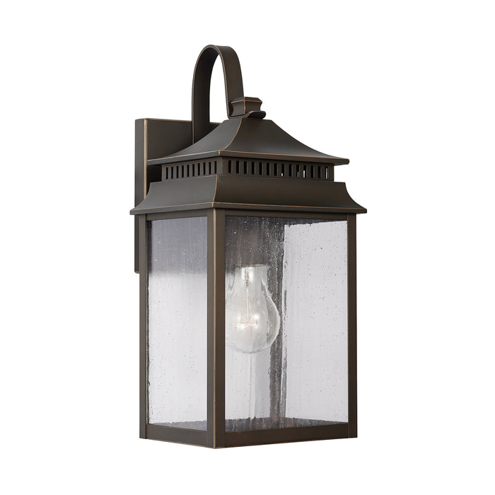 Capital Lighting 936911OZ Sutter Creek One Light Outdoor Wall Lantern, Oiled Bronze Main Image.jpg