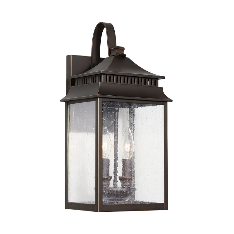 Capital Lighting 936921OZ Sutter Creek Two Light Outdoor Wall Lantern, Oiled Bronze Main Image.jpg