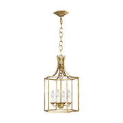 Visual Comfort Studio AC1004ADB Bantry House Four Light Pendant, Antique Gild Main Image.jpg