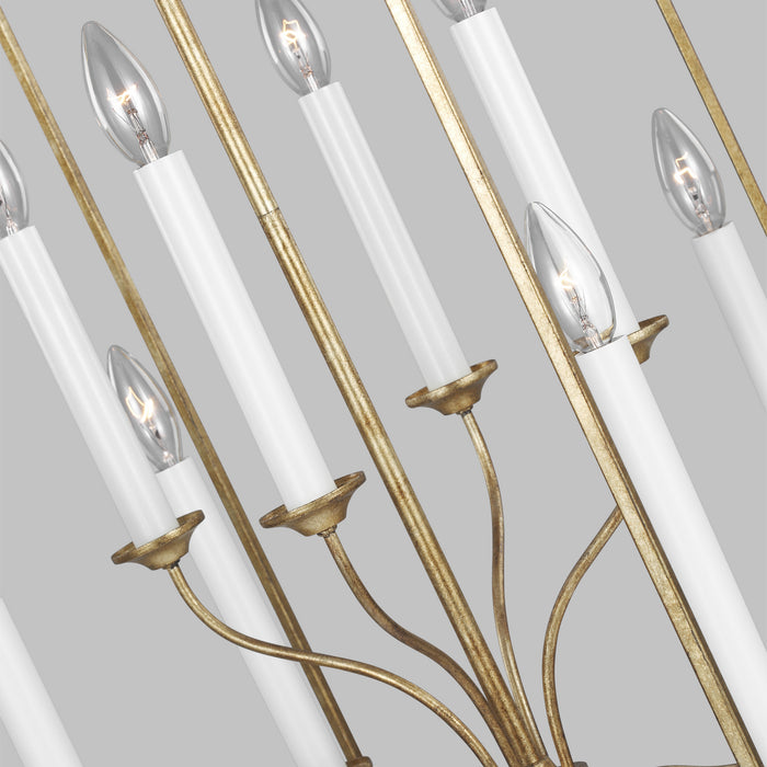 Visual Comfort Studio AC1038ADB Bantry House Eight Light Chandelier, Antique Gild Alternate Image.jpg