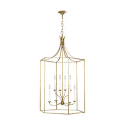 Visual Comfort Studio AC1038ADB Bantry House Eight Light Chandelier, Antique Gild Main Image.jpg