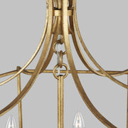 Visual Comfort Studio AC1046ADB Bantry House Six Light Chandelier, Antique Gild Alternate Image 2.jpg