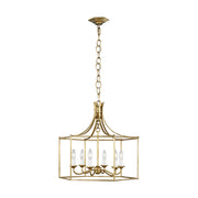 Visual Comfort Studio AC1046ADB Bantry House Six Light Chandelier, Antique Gild Main Image.jpg