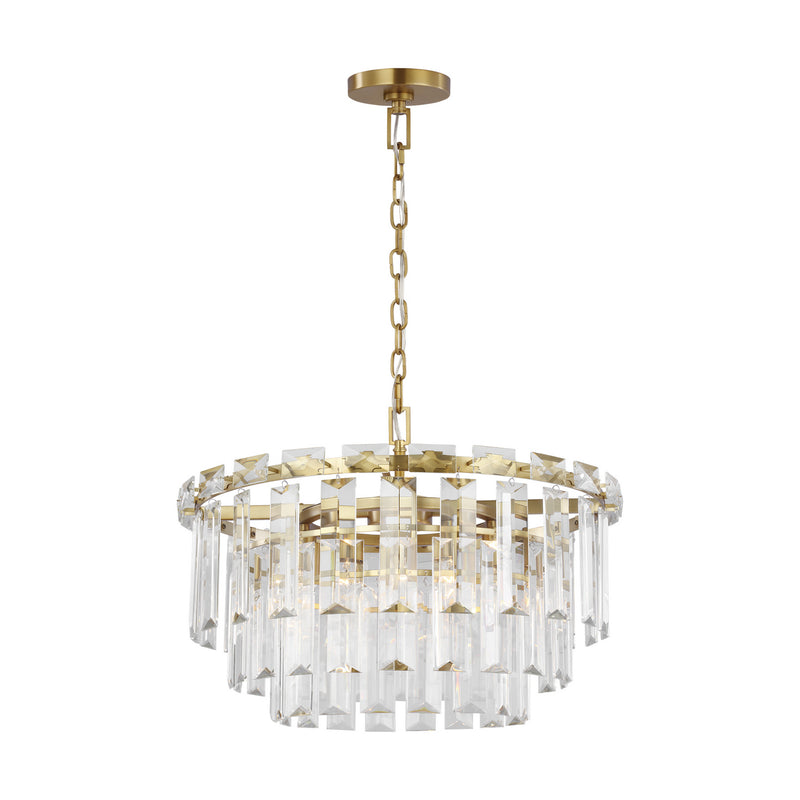 Visual Comfort Studio CC12610BBS Arden Ten Light Chandelier, Burnished Brass Alternate Image.jpg