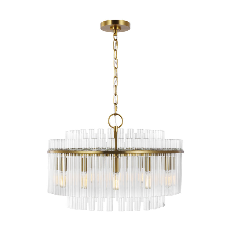 Visual Comfort Studio CC12812BBS Beckett 12 Light Chandelier, Burnished Brass Main Image.jpg