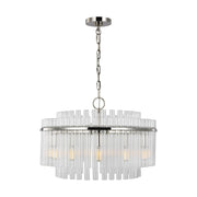 Visual Comfort Studio CC12812PN Beckett 12 Light Chandelier, Polished Nickel Main Image.jpg
