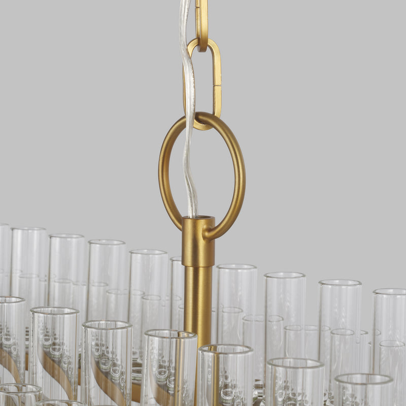 Visual Comfort Studio CC1307BBS Beckett Seven Light Linear Chandelier, Burnished Brass Alternate Image 2.jpg