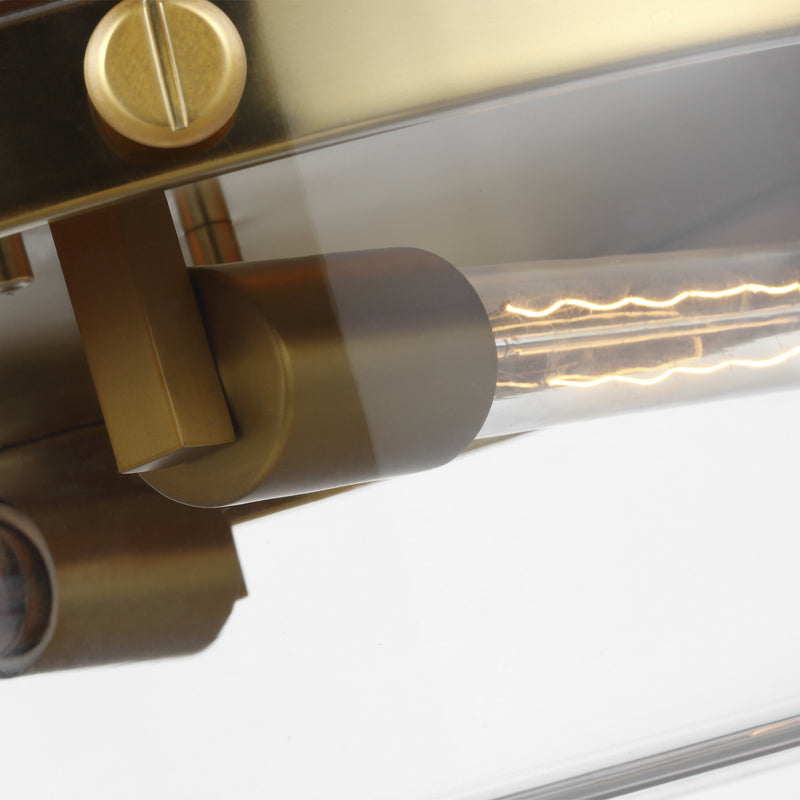 Visual Comfort Studio CF1032BBS Garrett Two Light Flush Mount, Burnished Brass Alternate Image 3.jpg