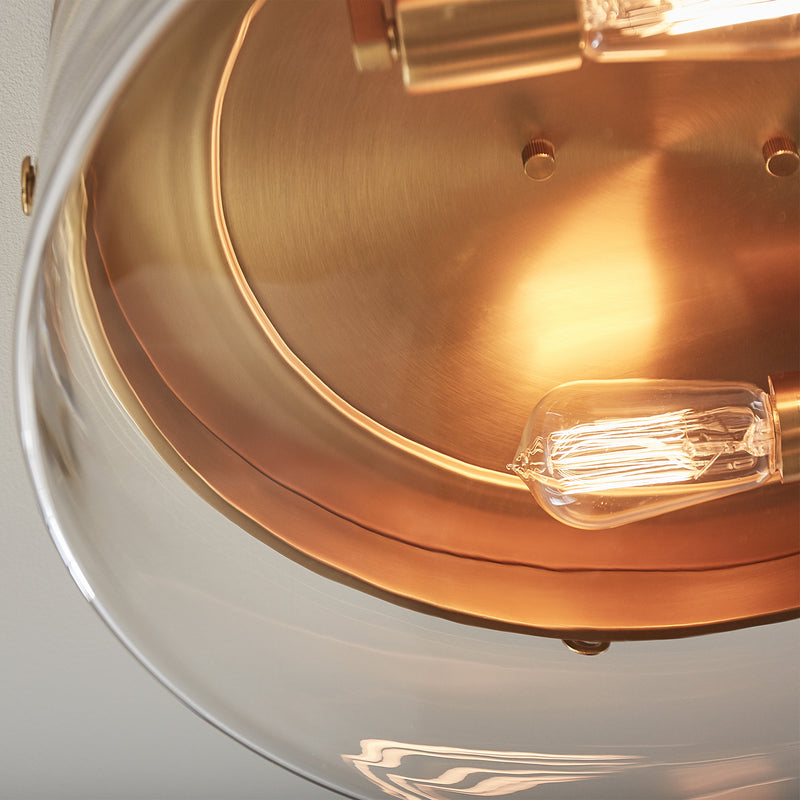 Visual Comfort Studio CF1032BBS Garrett Two Light Flush Mount, Burnished Brass Alternate Image.jpg