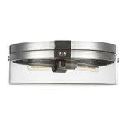 Visual Comfort Studio CF1032PN Garrett Two Light Flush Mount, Polished Nickel Main Image.jpg