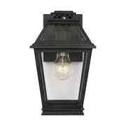 Visual Comfort Studio CO1001DWZ Falmouth One Light Outdoor Wall Lantern, Dark Weathered Zinc Main Image.jpg