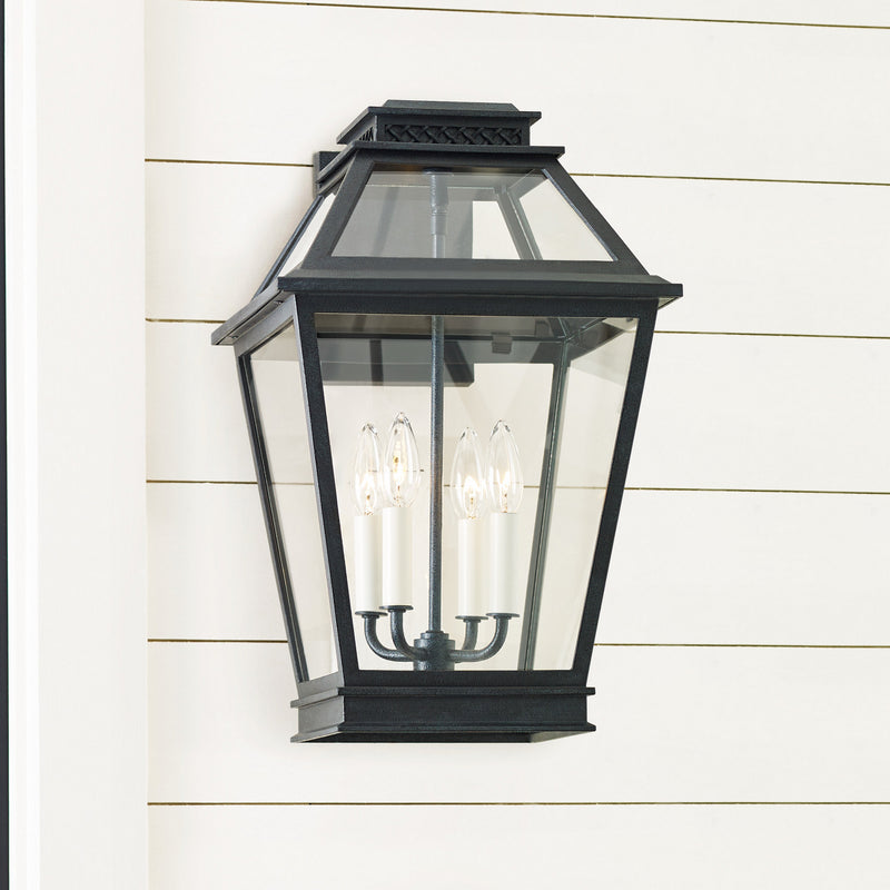 Visual Comfort Studio CO1034DWZ Falmouth Four Light Outdoor Wall Lantern, Dark Weathered Zinc Alternate Image 3.jpg