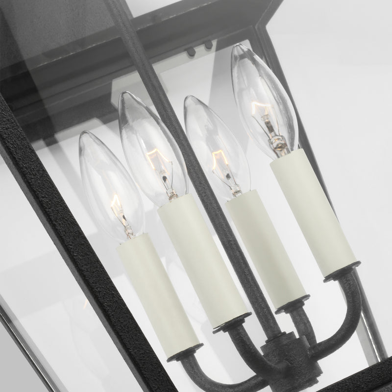 Visual Comfort Studio CO1034DWZ Falmouth Four Light Outdoor Wall Lantern, Dark Weathered Zinc Alternate Image 4.jpg