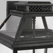 Visual Comfort Studio CO1034DWZ Falmouth Four Light Outdoor Wall Lantern, Dark Weathered Zinc Alternate Image.jpg
