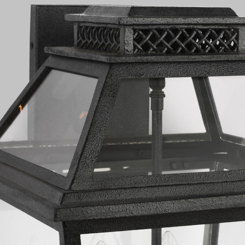 Visual Comfort Studio CO1034DWZ Falmouth Four Light Outdoor Wall Lantern, Dark Weathered Zinc Alternate Image.jpg