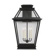 Visual Comfort Studio CO1044DWZ Falmouth Four Light Outdoor Wall Lantern, Dark Weathered Zinc Main Image.jpg