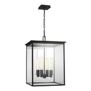 Visual Comfort Studio CO1154HTCP Freeport Four Light Hanging Lantern, Heritage Copper Main Image.jpg
