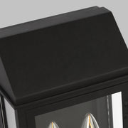 Visual Comfort Studio CO1252TXB Hingham Two Light Outdoor Wall Lantern, Textured Black Alternate Image 3.jpg
