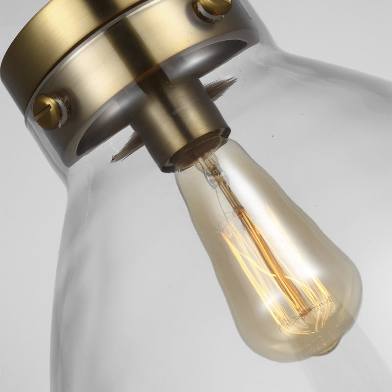 Visual Comfort Studio CP1121BBS Garrett One Light Pendant, Burnished Brass Alternate Image 3.jpg