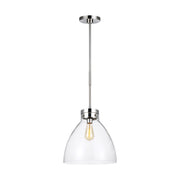 Visual Comfort Studio CP1121PN Garrett One Light Pendant, Polished Nickel Alternate Image 2.jpg