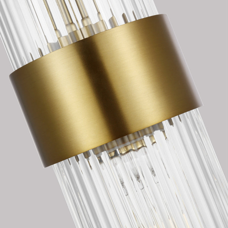 Visual Comfort Studio CP1161BBS Geneva One Light Pendant, Burnished Brass Alternate Image 4.jpg