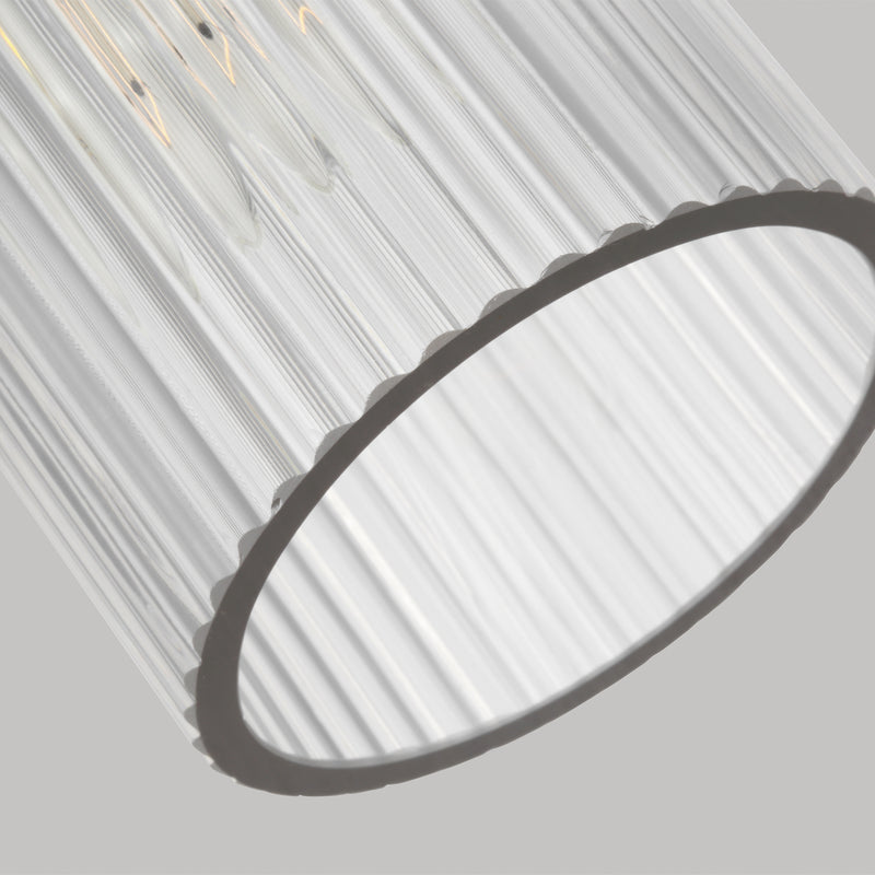 Visual Comfort Studio CP1161PN Geneva One Light Pendant, Polished Nickel Alternate Image.jpg