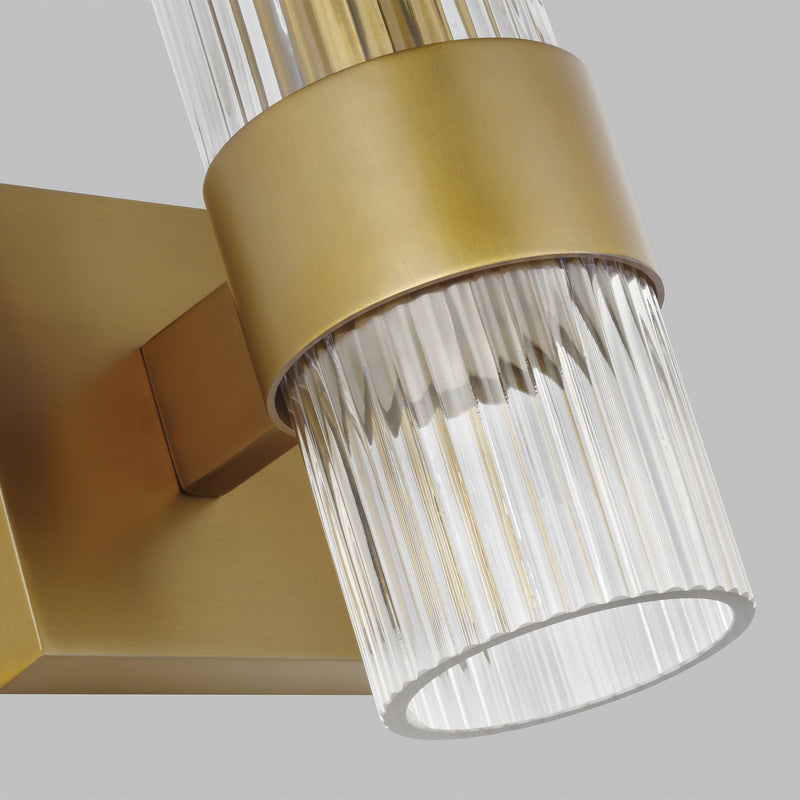 Visual Comfort Studio CV1021BBS Geneva One Light Wall Sconce, Burnished Brass Alternate Image 2.jpg