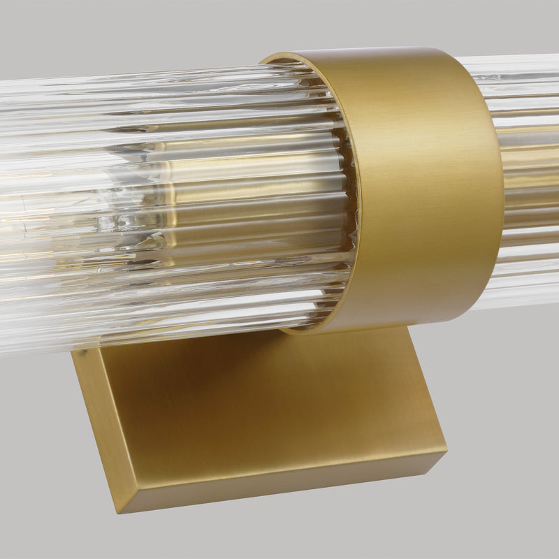 Visual Comfort Studio CV1022BBS Geneva Two Light Wall Sconce, Burnished Brass Alternate Image 2.jpg