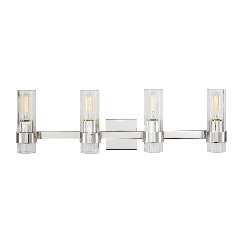 Visual Comfort Studio CV1024PN Geneva Four Light Vanity, Polished Nickel Main Image.jpg
