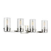 Visual Comfort Studio CW1004PN Garrett Four Light Vanity, Polished Nickel Main Image.jpg