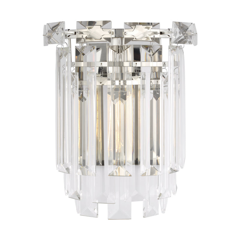 Visual Comfort Studio CW1061PN Arden One Light Wall Sconce, Polished Nickel Main Image.jpg