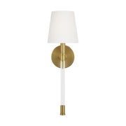 Visual Comfort Studio CW1081BBS Hanover One Light Wall Sconce, Burnished Brass Main Image.jpg