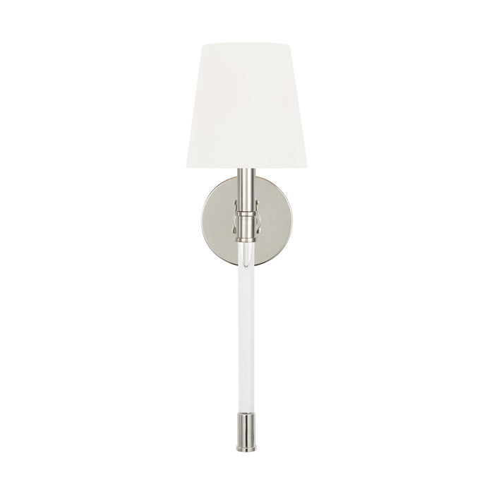 Visual Comfort Studio CW1081PN Hanover One Light Wall Sconce, Polished Nickel Main Image.jpg