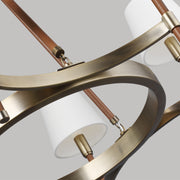 Visual Comfort Studio LC1006TWB Katie Six Light Chandelier, Time Worn Brass Alternate Image 2.jpg