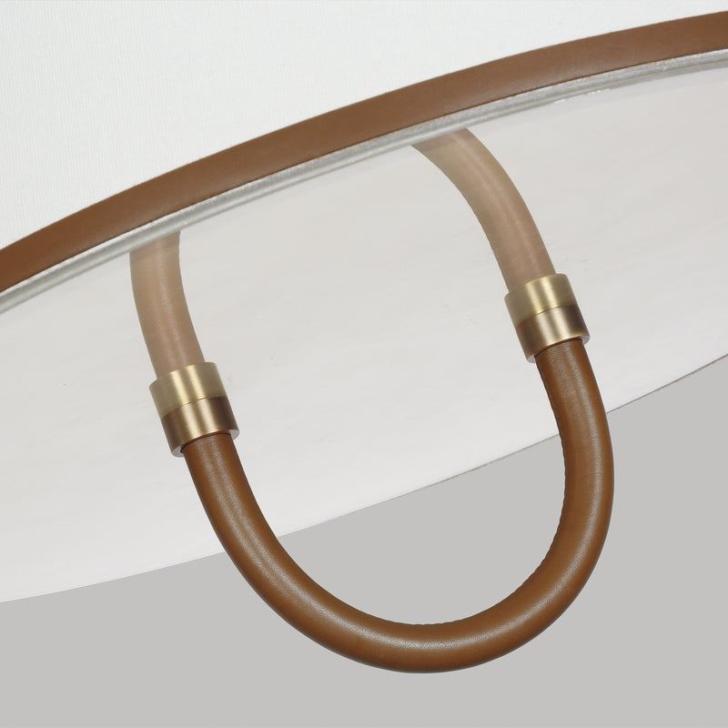 Visual Comfort Studio LF1002TWB Katie Two Light Flush Mount, Time Worn Brass Alternate Image.jpg