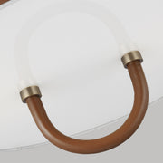 Visual Comfort Studio LF1002TWB Katie Two Light Flush Mount, Time Worn Brass Alternate Image 3.jpg