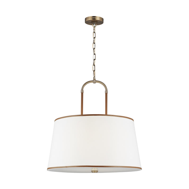 Visual Comfort Studio LP1024TWB Katie Four Light Pendant, Time Worn Brass Alternate Image.jpg