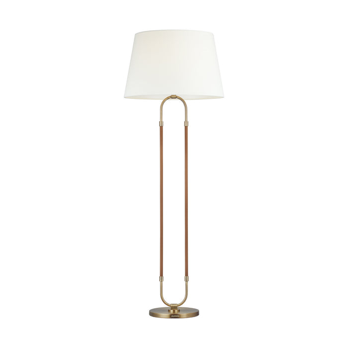 Visual Comfort Studio LT1031TWB1 Katie One Light Floor Lamp, Time Worn Brass Alternate Image.jpg