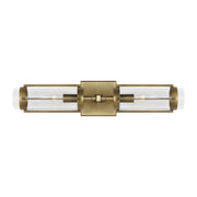 Visual Comfort Studio LV1002TWB Flynn Two Light Wall Sconce, Time Worn Brass Main Image.jpg