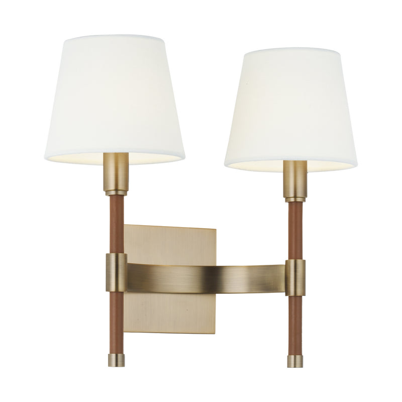 Visual Comfort Studio LW1022TWB Katie Two Light Wall Sconce, Time Worn Brass Alternate Image.jpg